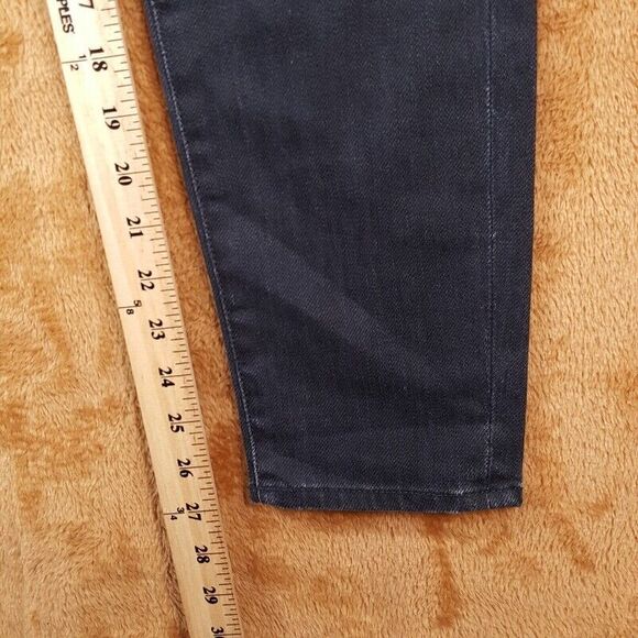 PROENZA SCHOULER Womens Jeans Size 24 Black Wash Slim Straight Designer Logo - Picture 8 of 9